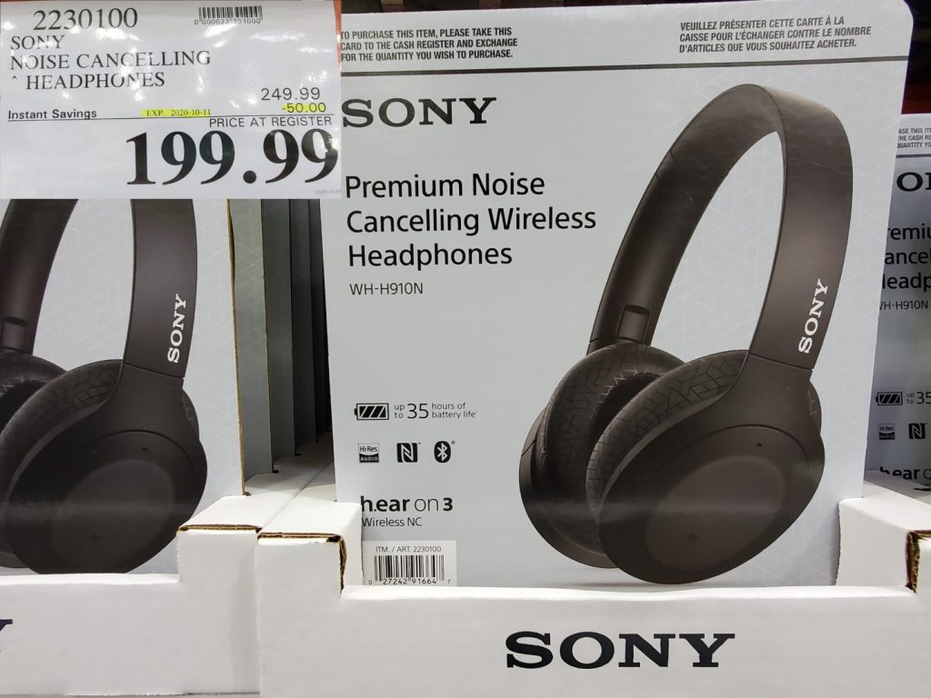 2230100 SONY NOISE CANCELLING HEADPHONES 50 00 INSTANT SAVINGS EXPIRES