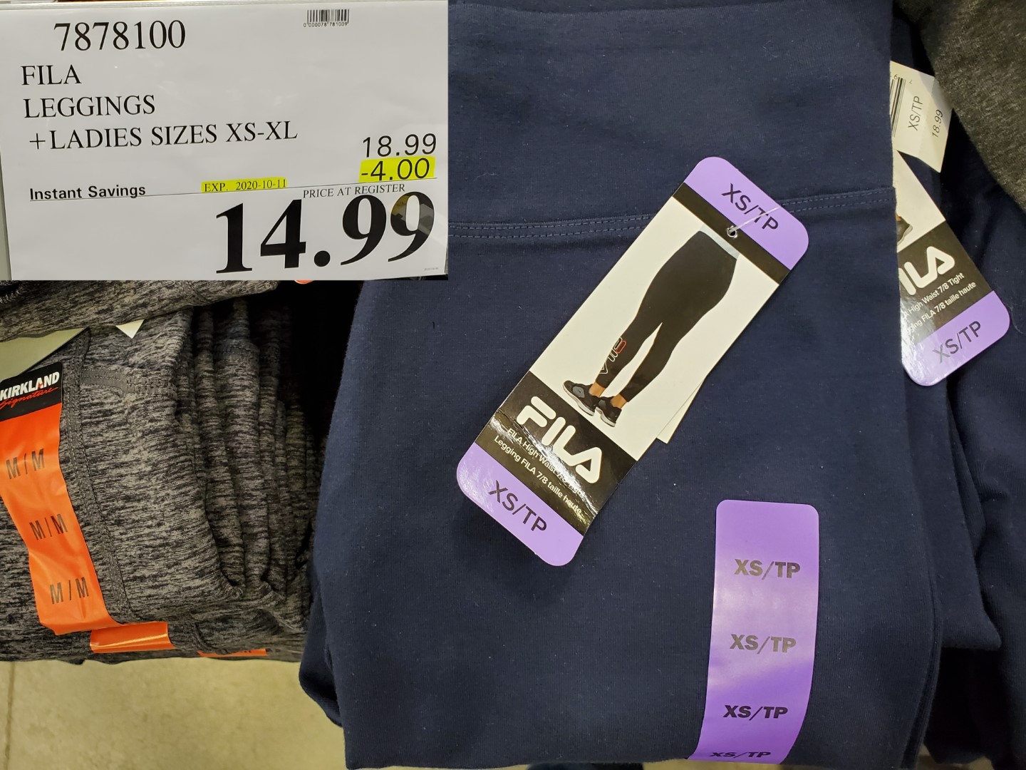 COSTCO CANADA  TUFF LEGGINGS 