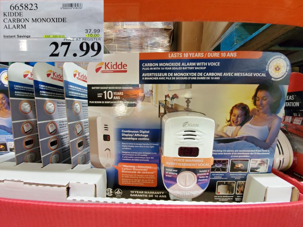 665823 KIDDE CARBON MONOXIDE ALARM 10 00 INSTANT SAVINGS EXPIRES ON
