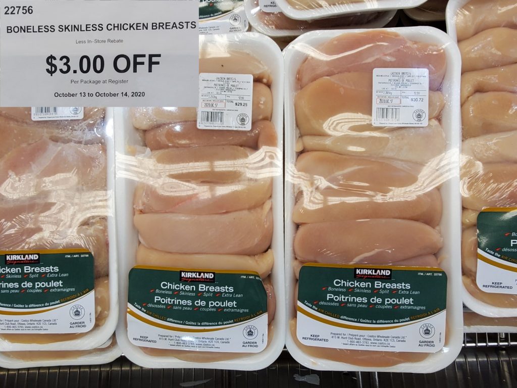 22756 BONELESS SKINLESS CHICKEN BREASTS 3 00 INSTANT SAVINGS EXPIRES ON