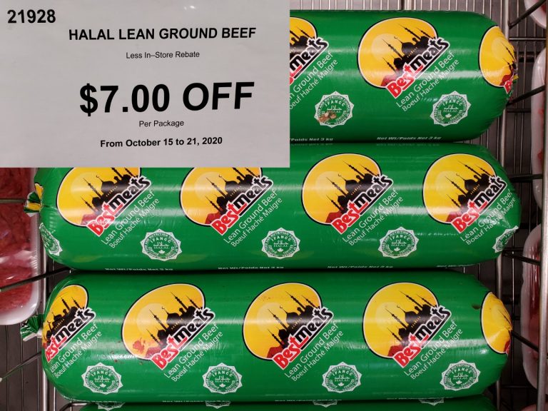 21928 HALAL LEAN GROUND BEEF 7 00 INSTANT SAVINGS EXPIRES ON 2020 10 21