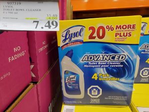 lysol toilet bowl cleaner