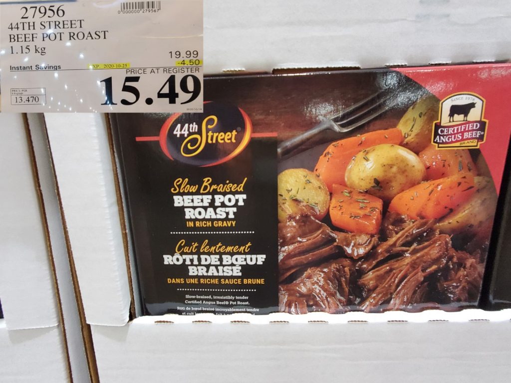 27956 44TH STREET BEEF POT ROAST 1 15 kg 4 50 INSTANT SAVINGS EXPIRES
