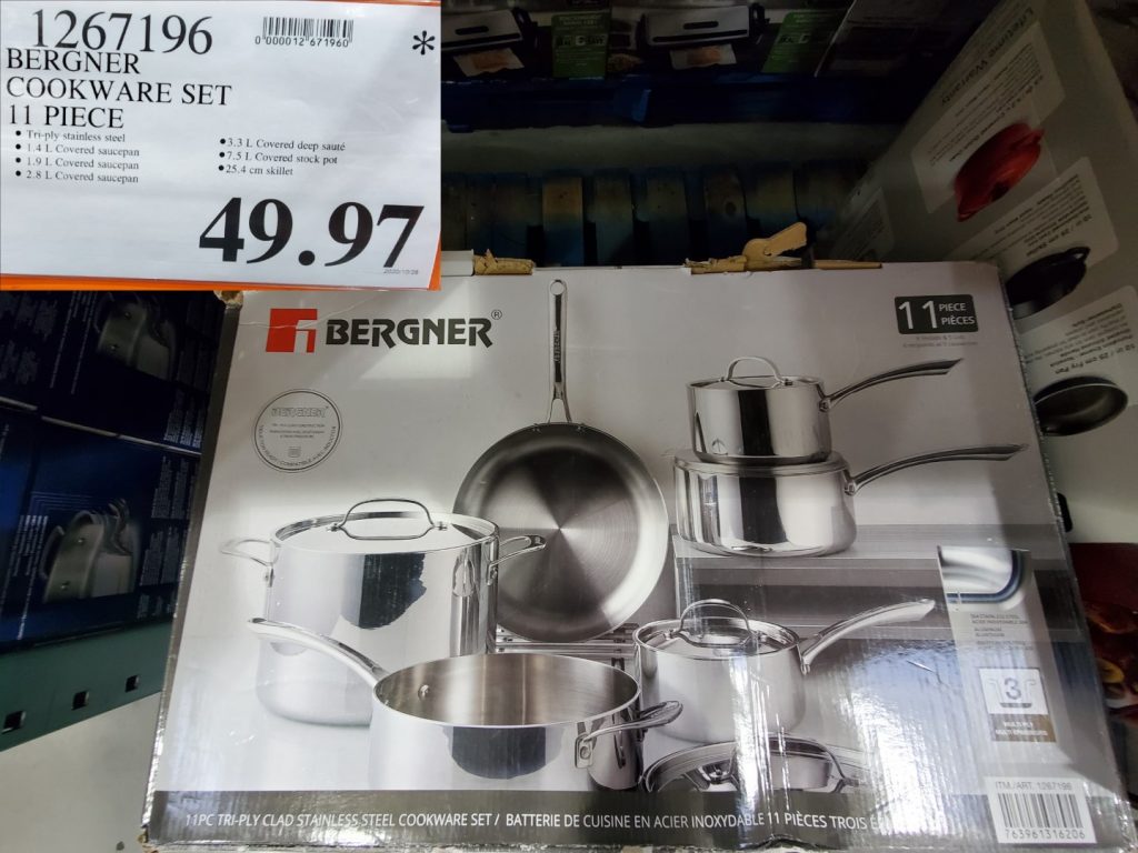 1267196 BERGNER COOKWARE SET 11 PIECE 49 97 Costco East Fan Blog