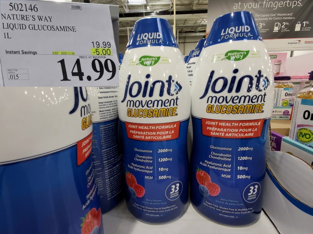 502146 NATURE S WAY LIQUID GLUCOSAMINE 1L 5 00 INSTANT SAVINGS EXPIRES