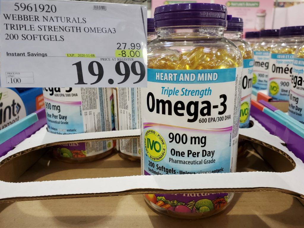 omega 3 webber naturals costco