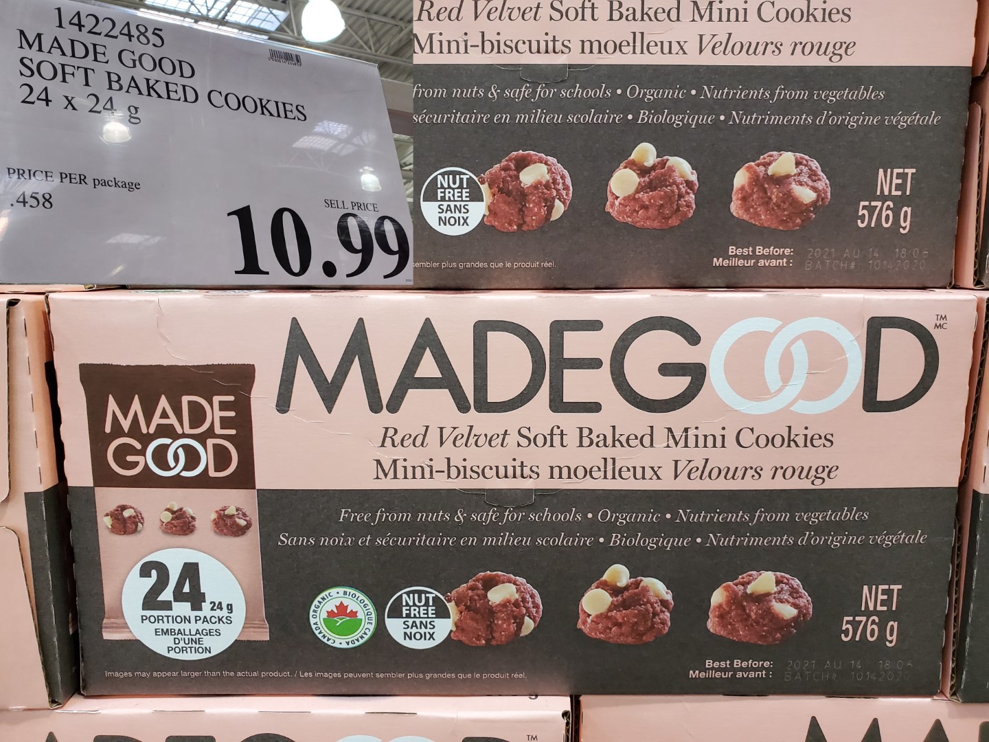 madegood soft cookies