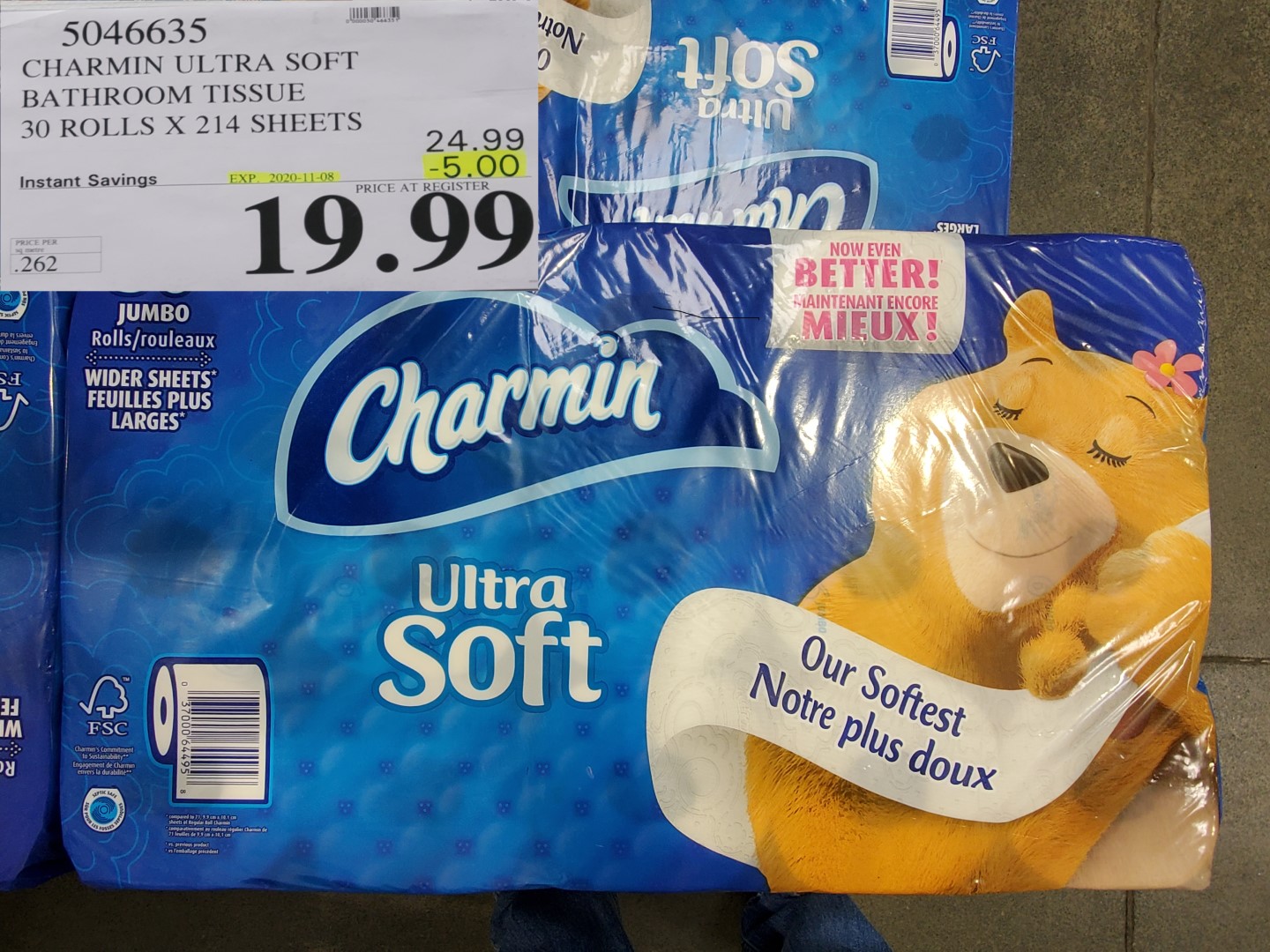 charmin ultra soft toilet paper