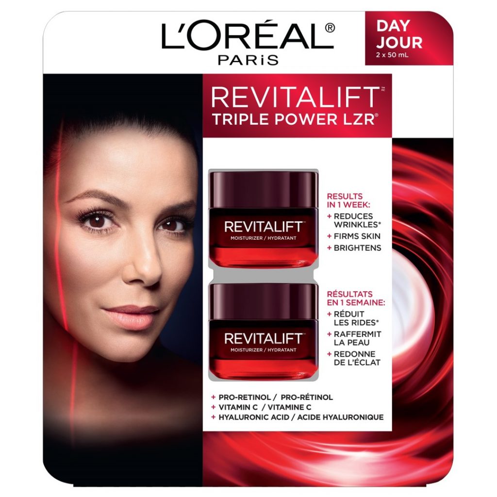 L’Oréal Revitalift Triple Power LZR face cream 2 x 50ml