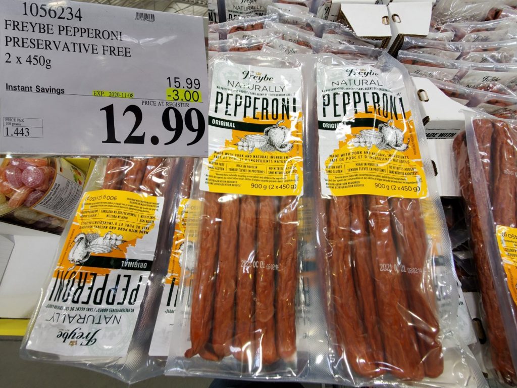 1056234 FREYBE PEPPERONI PRESERVATIVE FREE 2 X 450G 3 00 INSTANT ...