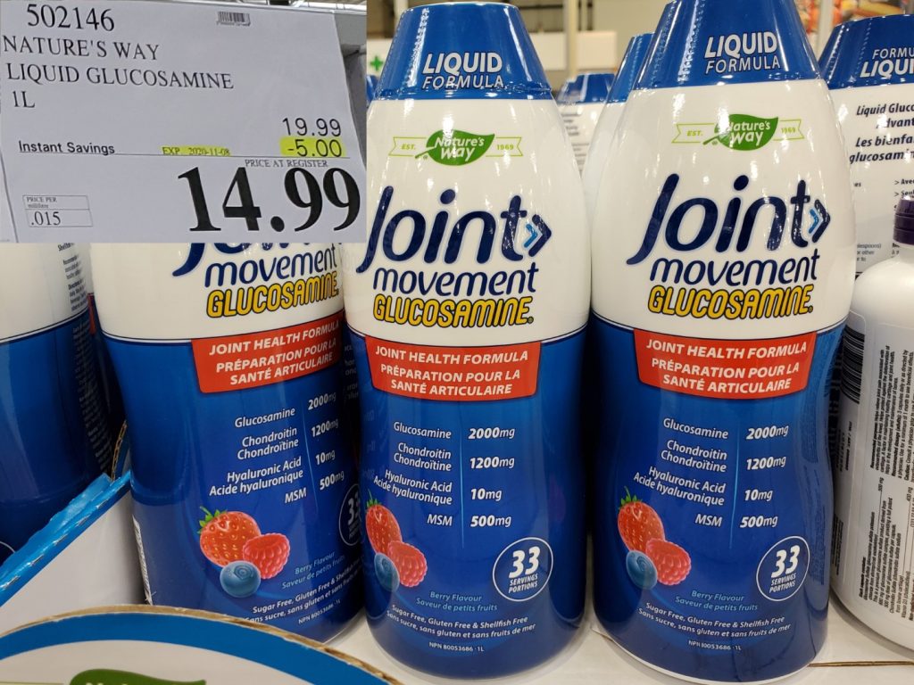 502146 NATURE S WAY LIQUID GLUCOSAMINE 1L 5 00 INSTANT SAVINGS EXPIRES