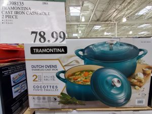Tramontina enameled cast iron
