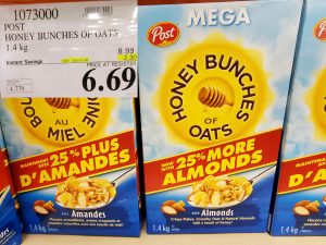 Post honey bunches of oats