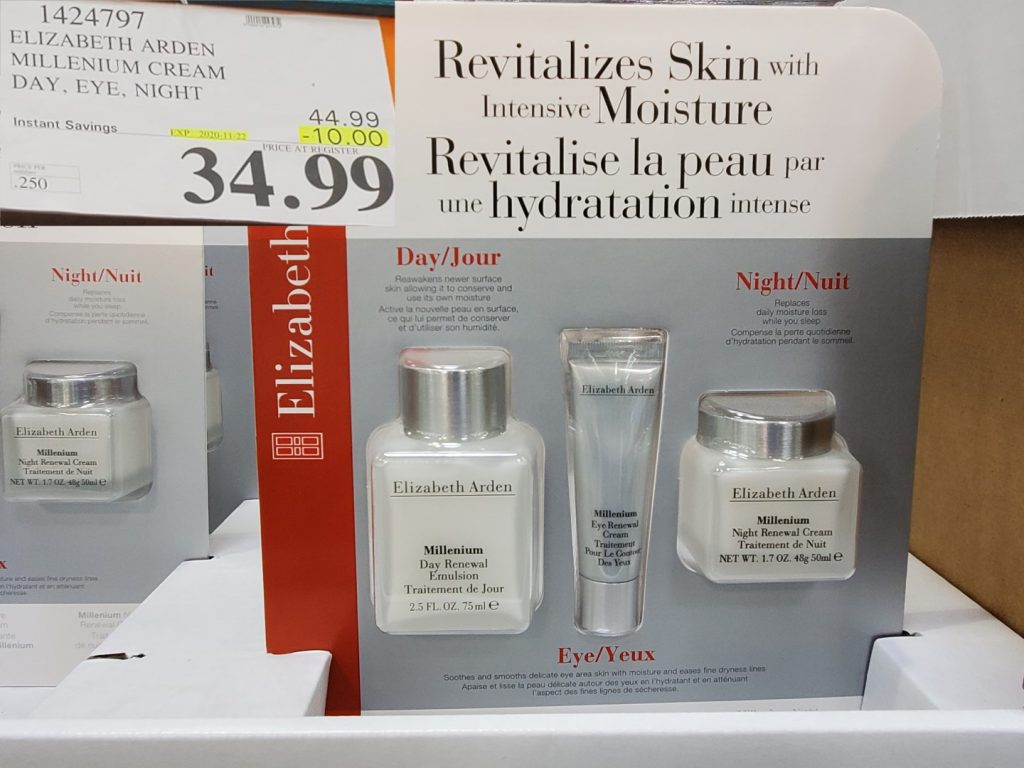 1424797 ELIZABETH ARDEN MILLENIUM CREAM DAY EYE NIGHT 10 00 INSTANT