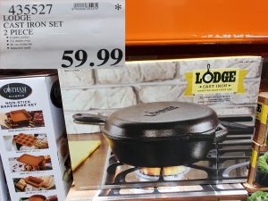 lodge cast iron pans