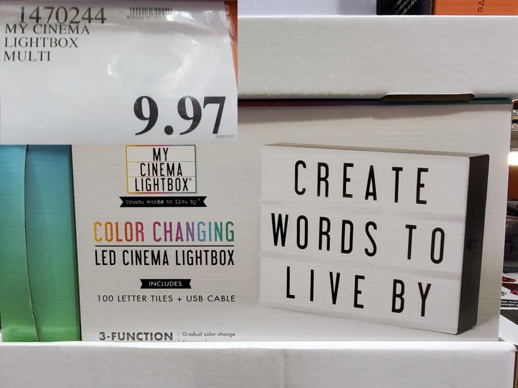 1470244 MY CINEMA LIGHTBOX MULTI 9 97 Costco East Fan Blog
