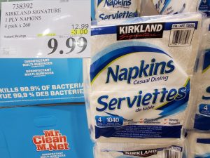 kitkland signature napkins