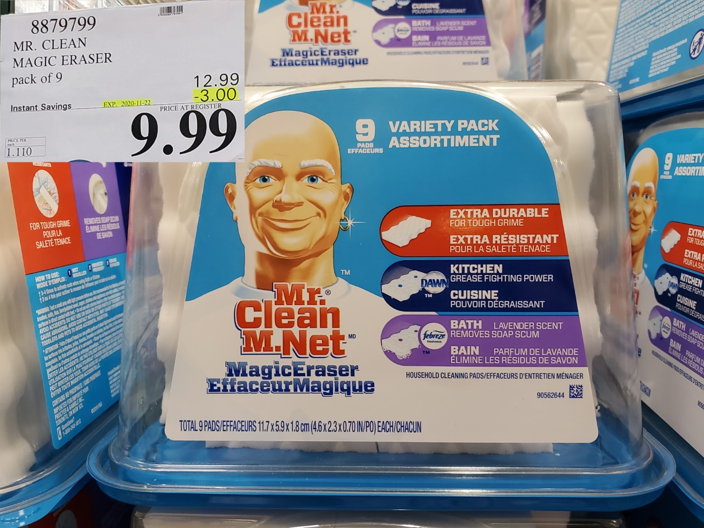 Mr. Clean magic eraser