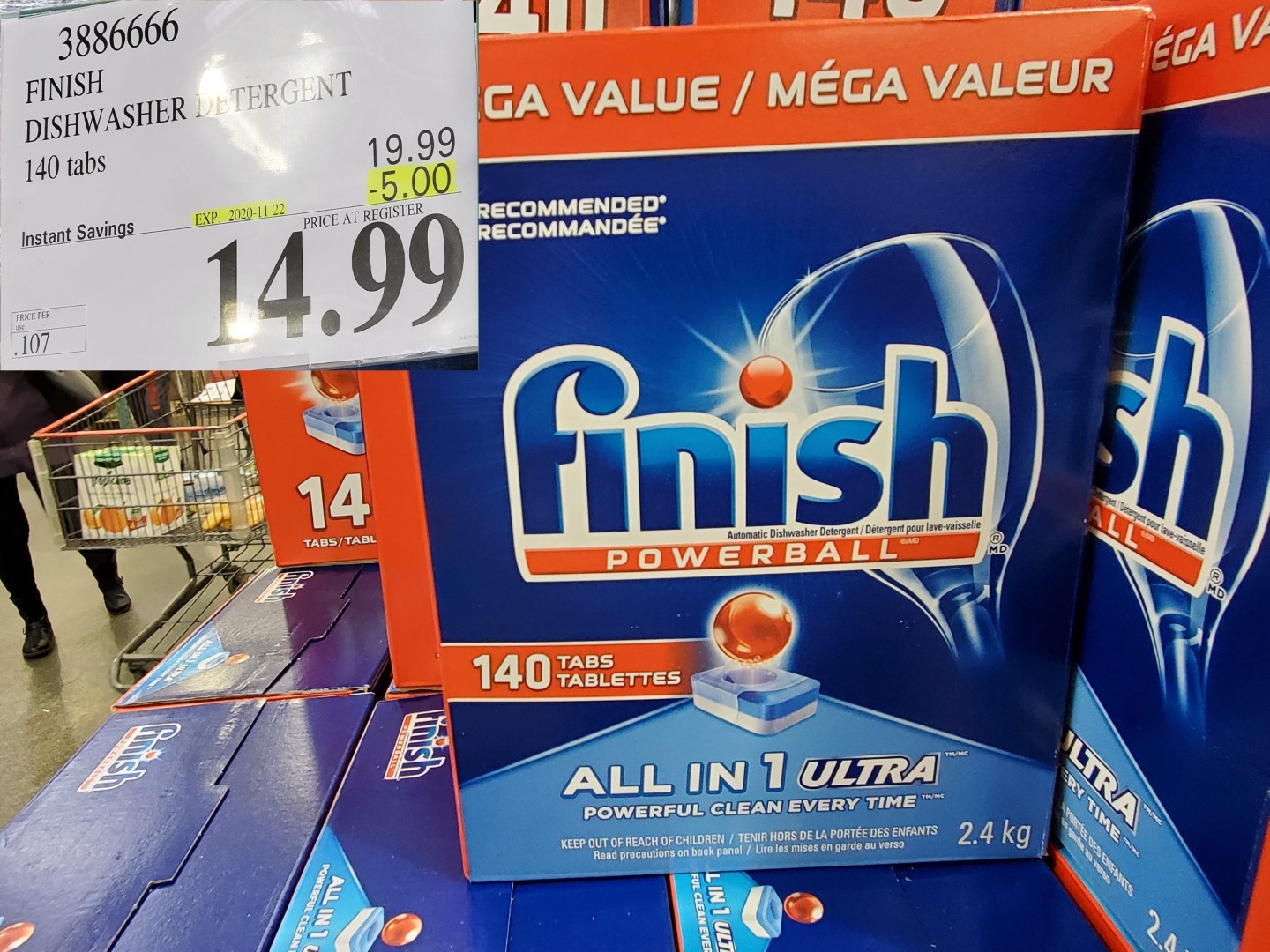 finish dish detergent