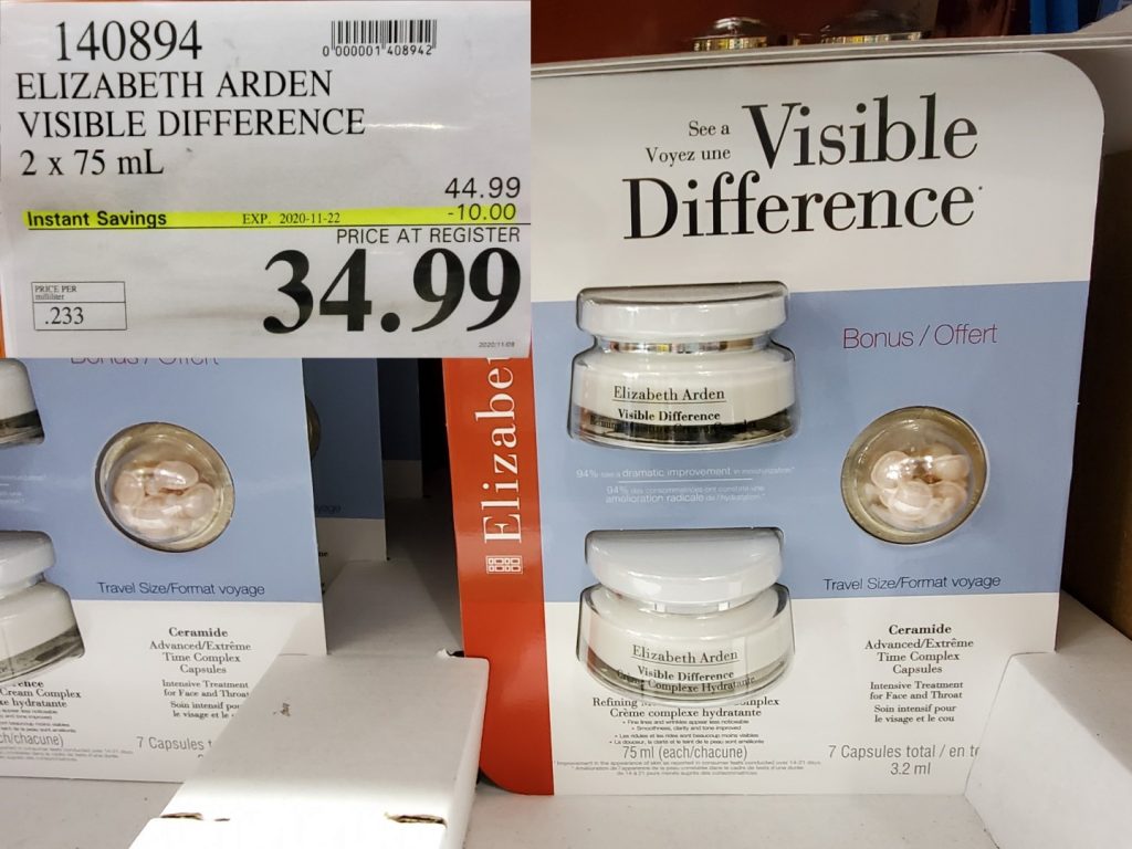 140894 ELIZABETH ARDEN VISIBLE DIFFERENCE 2 X 75ML 10 00 INSTANT