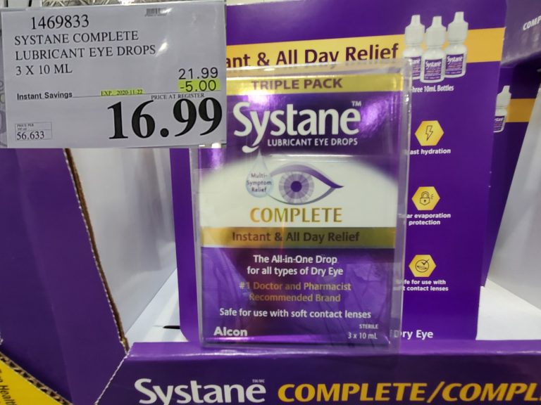 1469833 SYSTANE COMPLETE LUBRICANT EYE DROPS 3 X 10ML 5 00 INSTANT