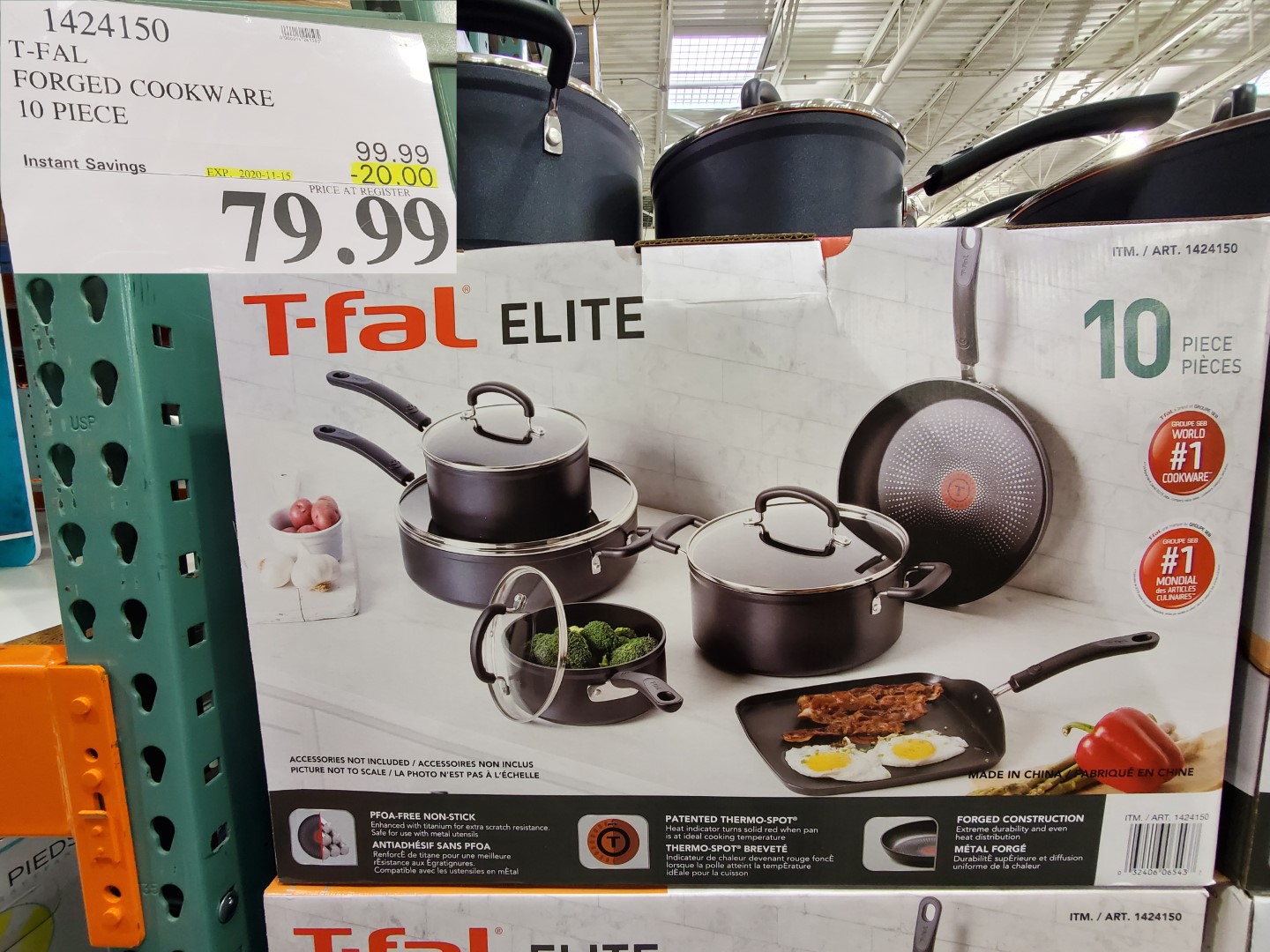 T-fal elite pans