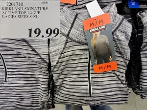 kirkland signature activewear