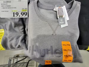 hurley sweatshirt