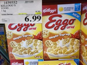 kellogg's eggo maple cereal