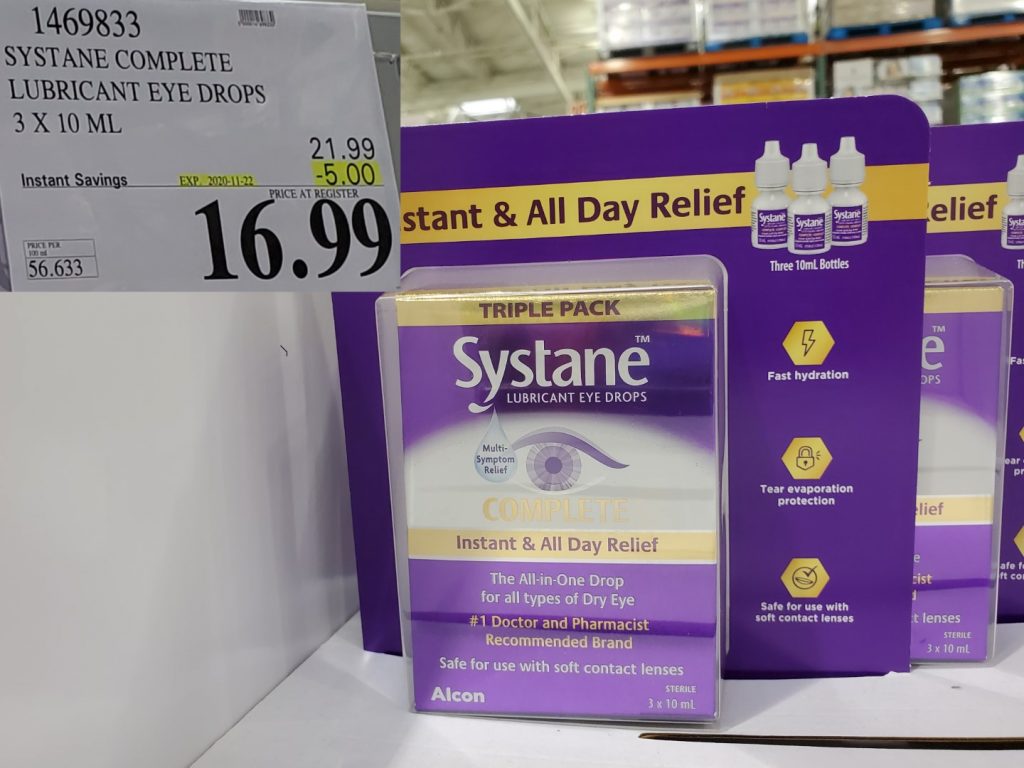 1469833 SYSTANE COMPLETE LUBRICANT EYE DROPS 3 X 10ML 5 00 INSTANT
