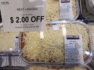 costco meat lasagna