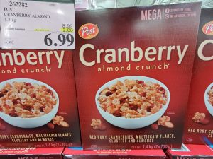 post craberry almond crunch