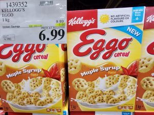 kellogg's eggo cereal