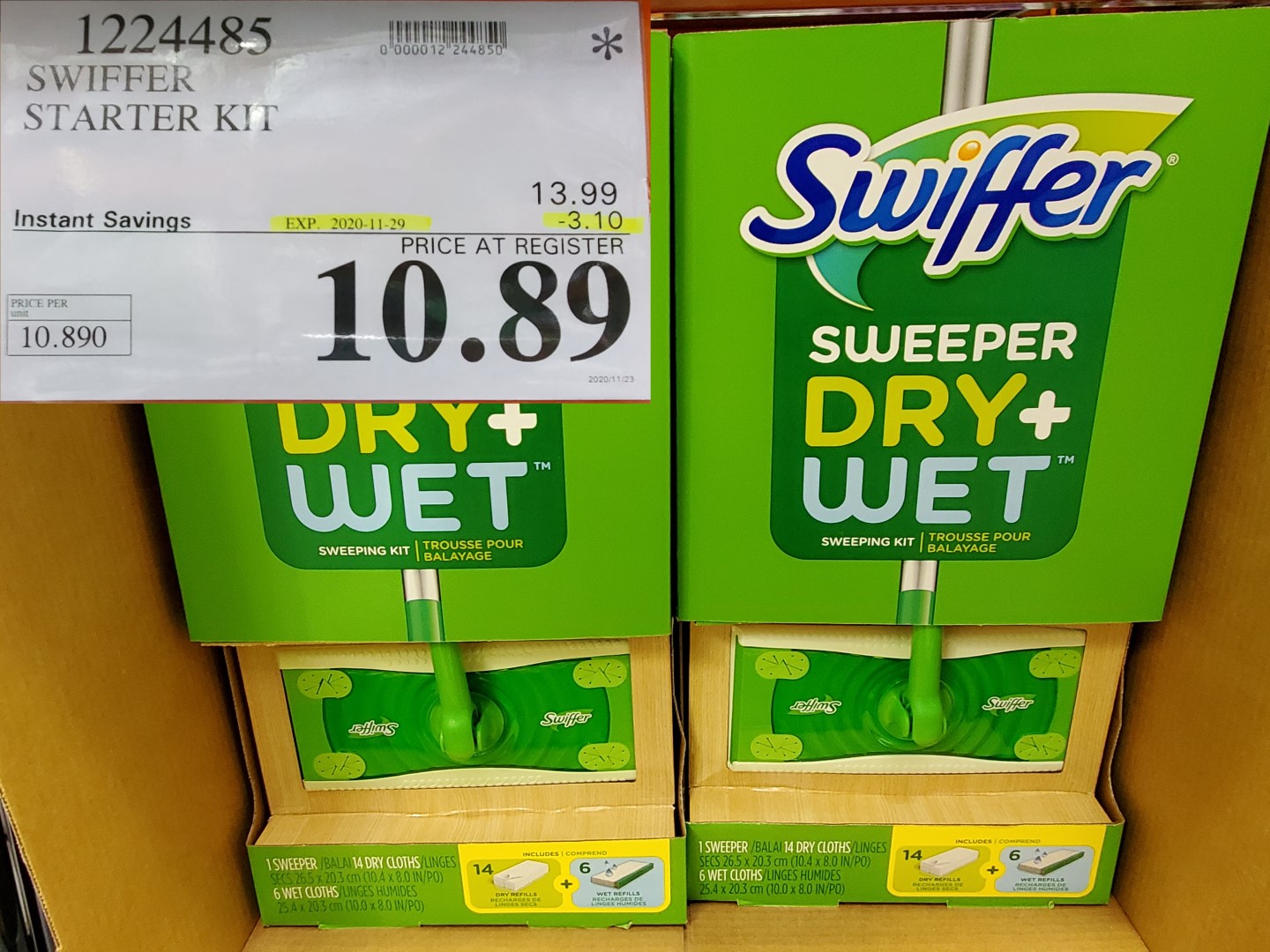 swiffer wet + dry