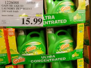 gain laundry detergent