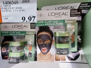 L'oreal pure clay masks
