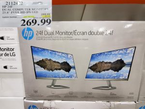 HP dual monitor