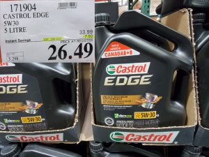 castrol edge motor oil