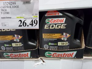 castrol edge motor oil