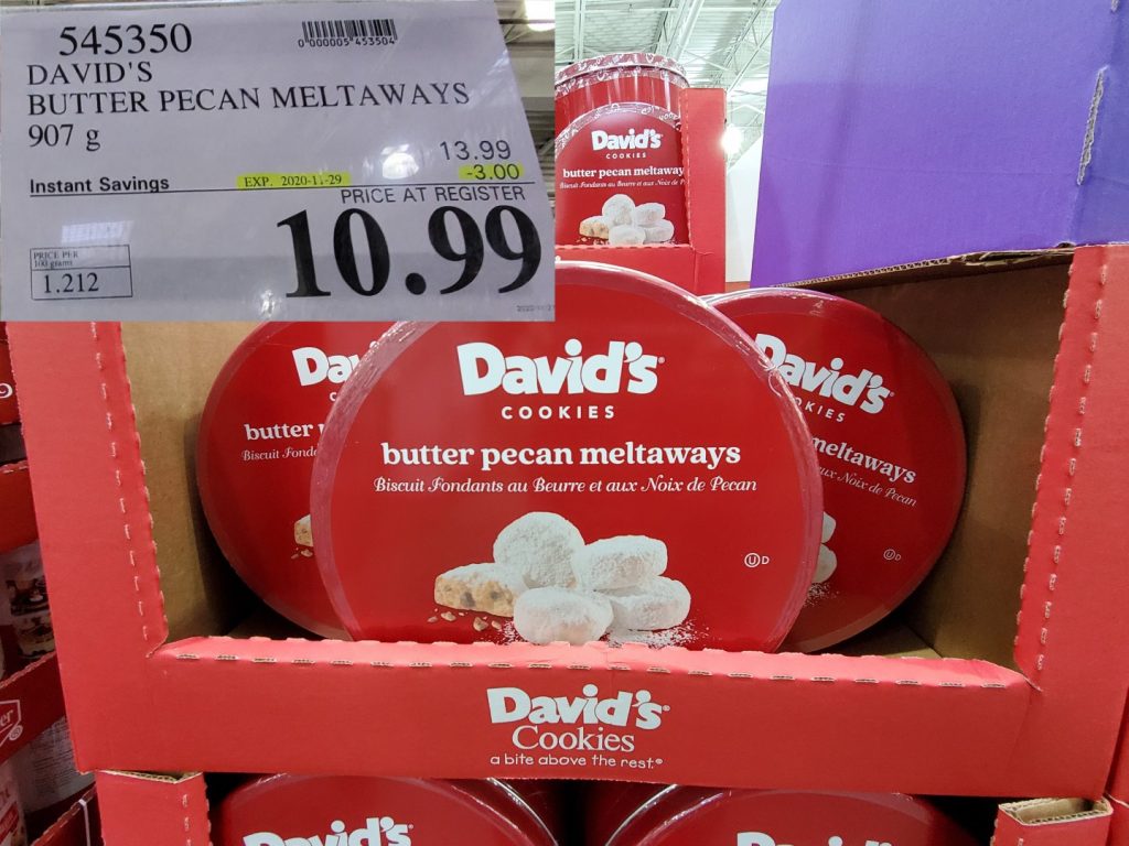 545350 DAVID S BUTTER PECAN MELTAWAYS 907 G 3 00 INSTANT SAVINGS