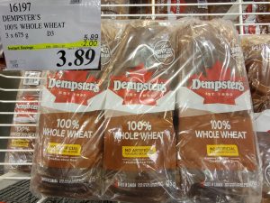 Dempsters whole wheat bread