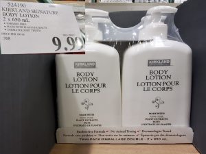 kirkland signature body lotion