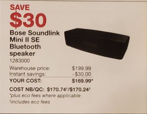 Bose Soundlink mini II SE bluetooth speaker