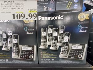 panasonic 5 hanset bluetooth phone