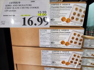 costco chocolate chunk cookies