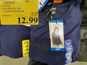 buffalo long sleeve top