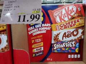 nestle full size bars