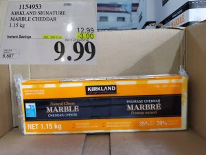 kirkland signature marble cheddar