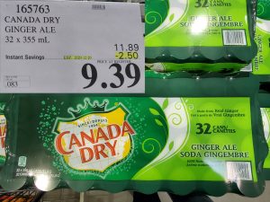 canada dry ginger ale