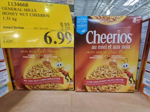 honey nut cheerios